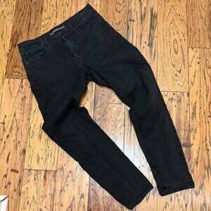 Express Black Snake Print Jeans